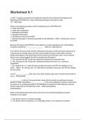 Worksheet 9&period;1 Questions and answers graded A&plus; 2025&sol;2026