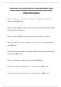 ILLINOIS CLASS D WATER LICENSE TEST&vert; NEWEST ACTUAL EXAM CURRENTLY TESTING  COMPLETE EXAM QUESTIONS WITH DETAILED VERIFIED ANSWERS &lpar;100&percnt; CORRECT  ANSWERS&rpar; ALREADY GRADED A&plus; 