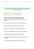 SUS1501 PORTFOLIO ON SUSTAINABILITY AND GREED AND SUS1501 ASSIGNMENT 05 SUSTAINNABILITY AND GREED &lpar;SUS 1501&rpar; COMBINED TESTS WITH COMPLETE SOLUTIONS 2025 UPDATE&excl;&excl;