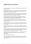 AICPA Code of Conduct NEWEST 2025&sol;2026 ACTUAL EXAM COMPLETE QUESTIONS AND CORRECT DETAILED ANSWERS &lpar;VERIFIED ANSWERS&rpar; &vert;ALREADY GRADED A&plus;&vert;&vert;BRAND NEW&excl;&excl;