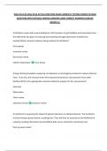 WGU D514 OA WGU D514 ACTUAL 2025&sol;2026 EXAM CURRENTLY TESTING COMPLETE EXAM  QUESTIONS WITH DETAILED VERIFIED ANSWERS &lpar;100&percnt; CORRECT ANSWERS&rpar; ALREADY  GRADED A&plus; 
