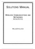 SOLUTIONS MANUAL-WIRELESS COMMUNICATIONS AND NETWORKS SECOND EDITION WILLIAM STALLINGS