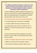 VATI GREENLIGHT PREDICTOR VERSION A LATEST 2025 ACTUAL  EXAM WITH COMPLETE QUESTIONS AND CORRECT DETAILED  ANSWERS &lpar;100&percnt; VERIFIED ANSWERS&rpar; &vert;ALREADY GRADED A&plus;&vert;  &vert;&vert;PROFESSOR VERIFIED&vert;&vert; &vert;&vert;BRANDNEW&excl;&excl;&excl;&vert;&vert;