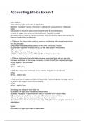 Accounting Ethics Exam 1 NEWEST 2025&sol;2026 ACTUAL EXAM COMPLETE QUESTIONS AND CORRECT DETAILED ANSWERS &lpar;VERIFIED ANSWERS&rpar; &vert;ALREADY GRADED A&plus;&vert;&vert;BRAND NEW&excl;&excl;