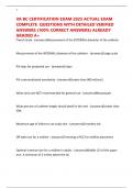 VA BC CERTIFICATION EXAM 2025 ACTUAL EXAM COMPLETE  QUESTIONS WITH DETAILED VERIFIED ANSWERS &lpar;100&percnt; CORRECT ANSWERS&rpar; ALREADY GRADED A&plus;