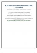 NGWA Drilling Certification 2025&colon; Prep Guide & Q&A