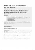 CEFS 506 QUIZ 2 &ndash; Complete