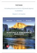 AUDITING ASSURANCE SERVICES 11TH EDITION TEST BANK QUESTIONS WITH REVISED CORRECT ANSWERS A&plus; VERIFIED NEWEST VERSION