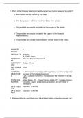 Test Bank&sol;Quizzes&colon; American Government and Politics Today&comma; Brief&comma; Schmidt&comma;11e &lpar;2025 update