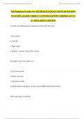 Nail Technician Practice Test 2025 REAL EXAM ACCURATE QUESTIONS WITH 100&percnt; RATED CORRECT ANSWERS EXPERT VERIFIED GET IT A&plus; 2025 LATEST UPDATED