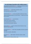 Psy 228 Chapter 8 questions with verified answer1&period;