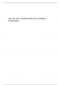 NR 416 LAB 1 FOUNDATIONS WITH CORRECT RESPONSES