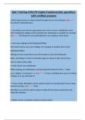 Epic Training COG170 Cogito Fundamentals questions with verified answers&period;