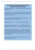 Networking A Top-Down Approach&colon; Chapter 1 Questions with verified answers
