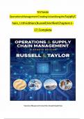 operations management creating value along the supply chain 9th edition LATEST UPDATE&excl;&excl;&excl;&excl;&excl;