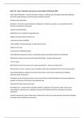 SLHS 115 - Exam 4 Questions and Answers Latest Update 2025 Rated 100&percnt;