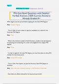 FFA Quiz Bowl Questions with Detailed  Verified Answers &lpar;100&percnt; Correct Answers&rpar;  &sol;Already Graded A&plus;