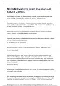 NSG6420 Midterm Exam Questions All Solved Correct&period;