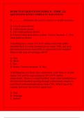 RCDD TEST QUESTIONS &lpar;TOPIC 8 - TOPIC 14&rpar; QUESTIONS WITH COMPLETE SOLUTIONS