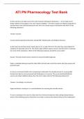 Ati pn pharmacology 2023 exam with ngn Latest 2025&sol;2026 Update &lpar;exam Questions with correct answers and Rationales&rpar;