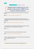 RDAEF STUDY GUIDE Questions with  Detailed Verified Answers &lpar;100&percnt; Correct  Answers&rpar; &sol;Already Graded A&plus;