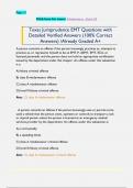 Texas Jurisprudence EMT Questions with  Detailed Verified Answers &lpar;100&percnt; Correct  Answers&rpar; &sol;Already Graded A&plus;