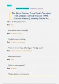 The Great Gatsby - Entire Book&excl; Questions  with Detailed Verified Answers &lpar;100&percnt;  Correct Answers&rpar; &sol;Already Graded A&plus;