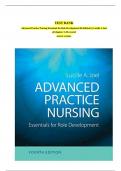 TEST BANK Advanced Practice Nursing Essentials for Role Development 4th Edition by Lucille A Joel all chapters 1-30 covered newest version&period;