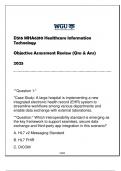 D516 MHA6310 HC IT OA Review 2025 &lpar;With Solns&rpar;