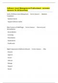 Software Asset Management Professional - Accurate Answers To All Questions