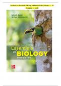 Test Bank for Essentials of Biology 6th Edition Mader &vert; Chapter 1 - 32 &vert; PDF File &vert; Updated Guide 2025