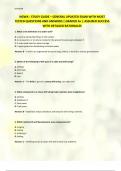 NGWA - STUDY GUIDE &ndash; GENERAL UPDATED EXAM WITH MOST TESTED QUESTIONS AND ANSWERS &vert; GRADED A&plus; &vert; ASSURED SUCCESS WITH DETAILED RATIONALES