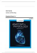 Test Bank - Anatomy and Physiology&comma; 1st Edition &lpar;Elizabeth Co&rpar;&comma; Chapter 2-27 &vert; All Chapters 2025 Update