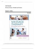 Test Bank - Massage Therapy-Principles and Practice&comma; 7th Edition &lpar;Salvo&comma; 2023&rpar;&comma; Chapter 1-30 &vert; All Chapters Newest 2025 Update