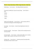 MA121 Exam Questions With Comprehensive Solutions