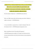 NUR661 FINAL NUR 661 MARYVILLE FINAL EXAM NEWEST 2025 ACTUAL EXAM COMPLETE QUESTIONS AND CORRECT DETAILED ANSWERS &lpar;VERIFIED ANSWERS&rpar; &vert;ALREADY GRADED A&plus;&vert;BRAND NEW&excl;&excl;