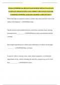 TEXAS COMMERCIAL RULES EXAM NEWEST 2025 ACTUAL EXAM COMPLETE 200 QUESTIONS AND CORRECT DETAILED ANSWERS &lpar;VERIFIED ANSWERS&rpar; &vert;ALREADY GRADED A&plus;&vert;BRAND NEW&excl;&excl;