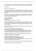 PN 3003 MAT PED EXAM QUESTIONS AND ANSWERS