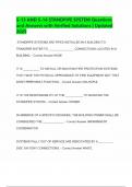 S-13 AND S-14 STANDPIPE SYSTEM Questions and Answers with Verified Solutions &vert; Updated 2025