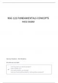 NURSING FUNDAMENTALS NSG-122 QUESTIONS AND VERIFIED ANSWERS&vert; 100&percnt; CORRECT&vert; A GRADE