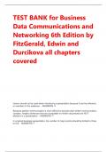 TEST BANK for Business  Data Communications and  Networking 6th Edition by  FitzGerald&comma; Edwin and  Durcikova all chapters  covered Humor should not be used when introducing a presentation because it can be offensive  to members of the audience&period; - ANSWERS-