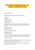 MCJA PHASE II EXAM QUESTIONS &ndash; ALL CORRECT ANSWERS PROVIDED