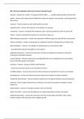 BSC 114 Exam 4 Questions with Correct Answers Already Passed 