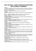 MAT 240 FINAL LATEST EXAM 2025 QUESTIONS WITH CORRECT ANSWERS