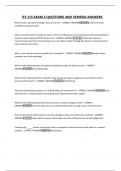 ITE 115 EXAM 2 QUESTIONS AND VERIFIED ANSWERS