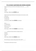 ITE 115 EXAM 5 QUESTIONS AND VERIFIED ANSWERS