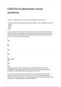 COG170 Fundamentals review questions NEWEST 2025&sol;2026 ACTUAL EXAM COMPLETE QUESTIONS AND CORRECT DETAILED ANSWERS &lpar;VERIFIED ANSWERS&rpar; &vert;ALREADY GRADED A&plus;&vert;&vert;BRAND NEW&excl;&excl;
