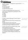 EPA 608 TYPE 3 TEST ACTUAL EXAM ALL QUESTIONS AND CORRECT DETAILED ANSWERS LATEST UPDATE ALREADY A GRADED&vert;BRAND NEW&excl;&excl;&lbrace;REVISED&rcub;