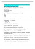 ACUTE HD EXAM STUDY GUIDE 2025&sol;2026 QUESTIONS WITH SOLUTIONS GRADED A&plus;