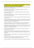 AGRICULTURAL CROP DISEASE MANAGEMENT 2025&sol;2026 QUESTIONS WITH SOLUTIONS GRADED A&plus;